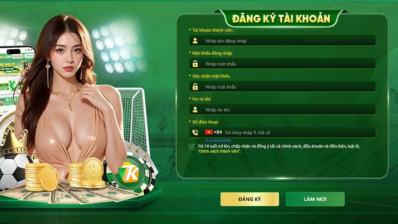 Thông tin quan trọng để đăng ký Tk88