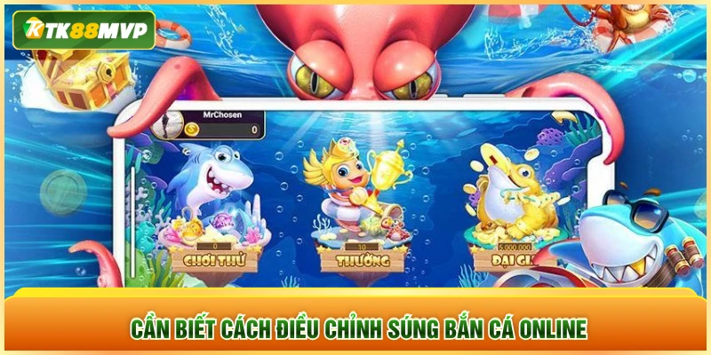 Cần biết cách điều chỉnh súng bắn cá online Cần biết cách điều chỉnh súng bắn cá online