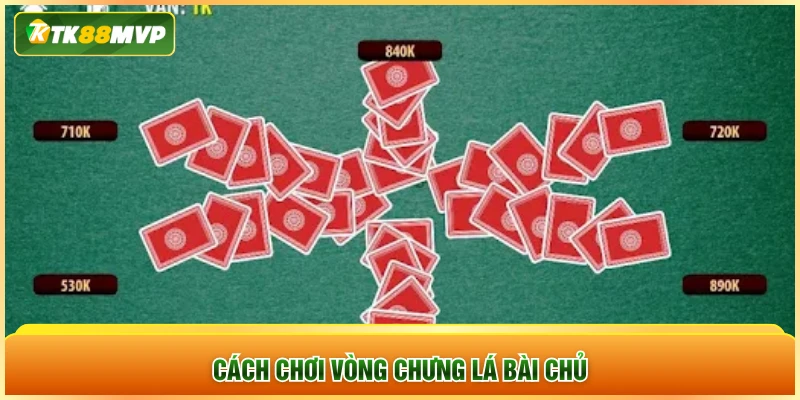 Cách chơi vòng chưng lá bài chủ Cách chơi vòng chưng lá bài chủ