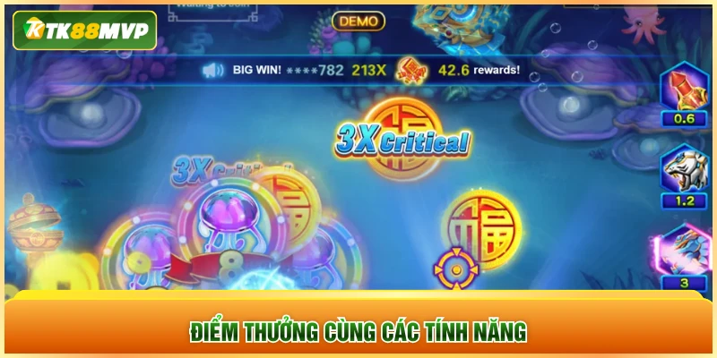 Điểm thưởng cùng các tính năng Điểm thưởng cùng các tính năng