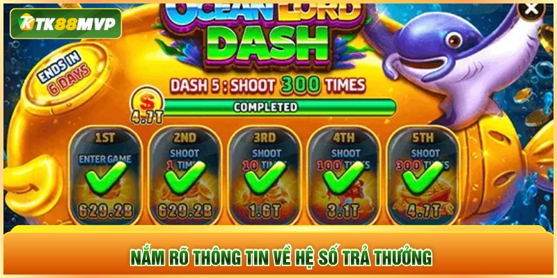 Nắm rõ thông tin về hệ số trả thưởng Nắm rõ thông tin về hệ số trả thưởng